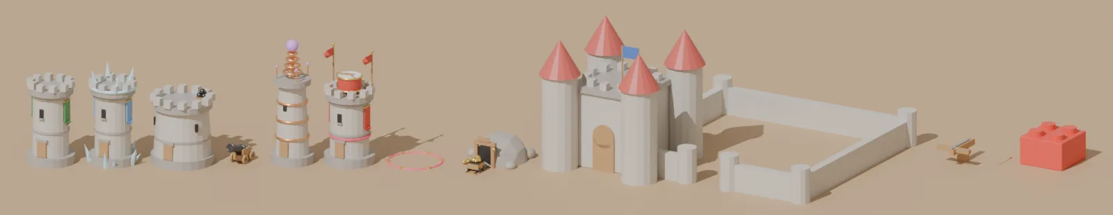 Türme und Burg